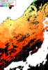 ひまわり人工衛星:日本海,06:59JST,1時間合成画像