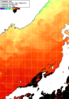 NOAA人工衛星画像:日本海, 1日合成画像(2024/09/28UTC)