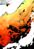 ひまわり人工衛星:日本海,02:59JST,1時間合成画像