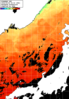 ひまわり人工衛星:日本海,14:59JST,1時間合成画像