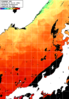 ひまわり人工衛星:日本海,13:59JST,1時間合成画像