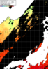 ひまわり人工衛星:日本海,10:59JST,1時間合成画像