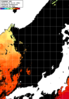 ひまわり人工衛星:日本海,11:59JST,1時間合成画像