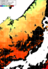 ひまわり人工衛星:日本海,03:59JST,1時間合成画像