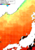 NOAA人工衛星画像:日本海, 1日合成画像(2024/10/05UTC)