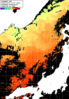 ひまわり人工衛星:日本海,02:59JST,1時間合成画像