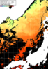 ひまわり人工衛星:日本海,04:59JST,1時間合成画像