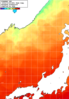 NOAA人工衛星画像:日本海, 1週間合成画像(2024/09/30～2024/10/06UTC)