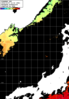 ひまわり人工衛星:日本海,21:59JST,1時間合成画像