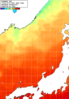 NOAA人工衛星画像:日本海, 1週間合成画像(2024/10/01～2024/10/07UTC)