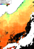 ひまわり人工衛星:日本海,10:59JST,1時間合成画像