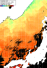 ひまわり人工衛星:日本海,13:59JST,1時間合成画像