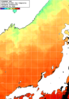 NOAA人工衛星画像:日本海, 1日合成画像(2024/10/09UTC)