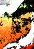 ひまわり人工衛星:日本海,03:59JST,1時間合成画像