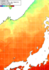 NOAA人工衛星画像:日本海, 1日合成画像(2024/10/11UTC)