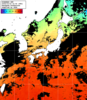 ひまわり人工衛星:日本全域,23:59JST,1時間合成画像