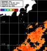 ひまわり人工衛星:神奈川県近海,18:59JST,1時間合成画像