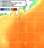 NOAA人工衛星画像:神奈川県近海, 1週間合成画像(2024/10/10～2024/10/16UTC)