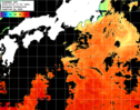 ひまわり人工衛星:黒潮域,02:59JST,1時間合成画像