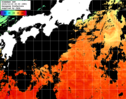 ひまわり人工衛星:黒潮域,05:59JST,1時間合成画像
