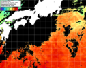 ひまわり人工衛星:黒潮域,08:59JST,1時間合成画像