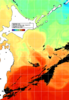NOAA人工衛星画像:親潮域, 1日合成画像(2024/10/16UTC)
