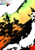 ひまわり人工衛星:日本海,06:59JST,1時間合成画像