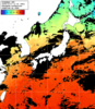 ひまわり人工衛星:日本全域,20:59JST,1時間合成画像
