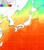 NOAA人工衛星画像:日本全域, 1週間合成画像(2024/10/11～2024/10/17UTC)