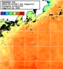 NOAA人工衛星画像:神奈川県近海, 1日合成画像(2024/10/17UTC)