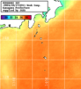 NOAA人工衛星画像:神奈川県近海, 1週間合成画像(2024/10/11～2024/10/17UTC)