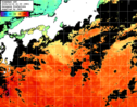ひまわり人工衛星:黒潮域,06:59JST,1時間合成画像