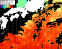 ひまわり人工衛星:黒潮域,14:59JST,1時間合成画像