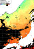 ひまわり人工衛星:日本海,12:59JST,1時間合成画像
