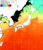 NOAA人工衛星画像:日本全域, 1日合成画像(2024/10/18UTC)