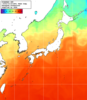 NOAA人工衛星画像:日本全域, 1週間合成画像(2024/10/12～2024/10/18UTC)