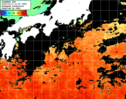 ひまわり人工衛星:黒潮域,00:59JST,1時間合成画像