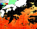 ひまわり人工衛星:黒潮域,02:59JST,1時間合成画像