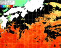 ひまわり人工衛星:黒潮域,04:59JST,1時間合成画像