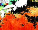 ひまわり人工衛星:黒潮域,09:59JST,1時間合成画像
