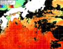 ひまわり人工衛星:黒潮域,14:59JST,1時間合成画像
