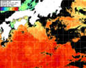 ひまわり人工衛星:黒潮域,16:59JST,1時間合成画像