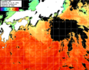 ひまわり人工衛星:黒潮域,22:59JST,1時間合成画像