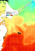 NOAA人工衛星画像:親潮域, 1日合成画像(2024/10/18UTC)