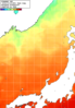 NOAA人工衛星画像:日本海, 1週間合成画像(2024/10/12～2024/10/18UTC)