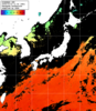 ひまわり人工衛星:日本全域,20:59JST,1時間合成画像