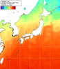 NOAA人工衛星画像:日本全域, 1週間合成画像(2024/10/13～2024/10/19UTC)