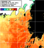 ひまわり人工衛星:神奈川県近海,06:59JST,1時間合成画像