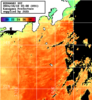 ひまわり人工衛星:神奈川県近海,07:59JST,1時間合成画像