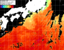 ひまわり人工衛星:黒潮域,10:59JST,1時間合成画像